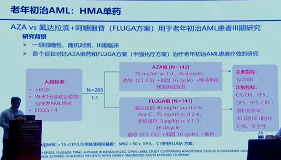 阿扎胞苷用于急性髓系白血病的最